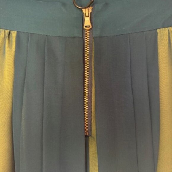 BNWT Fleur Du Mal Blouse + SKirt silk + attached neon lingerie - Picture 7 of 16